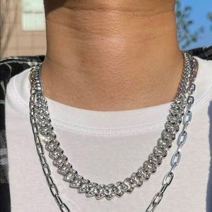 Rhinestone necklace/chain